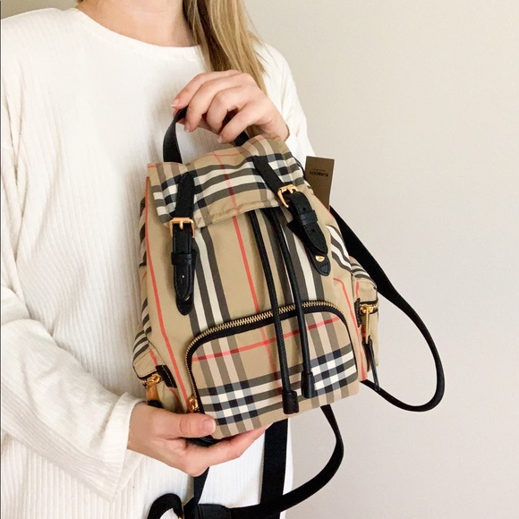 SOLD Brand NEW ⭐️Burberry Vintage Check Rucksack - Picture 6 of 7